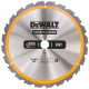 DeWALT DT1958-QZ Construction Körfűrészlap 305x30mm, 24 fog WZ -5°