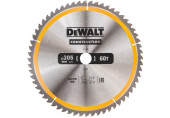 DeWALT DT1960-QZ Construction Körfűrészlap állványos fűrészekhez 305x30mm, 60 fog WZ -5°