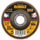 DeWALT DT30611-QZ EXTREME Lamellás csiszolótárcsa 115 mm x 22,2 mm 60 g - lapos Jumbo