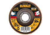 DEWALT DT30621-QZ EXTREME Lamellás csiszolótárcsa 115 mm x 22,2 mm 80 g - lapos Jumbo