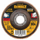 DEWALT DT30621-QZ EXTREME Lamellás csiszolótárcsa 115 mm x 22,2 mm 80 g - lapos Jumbo