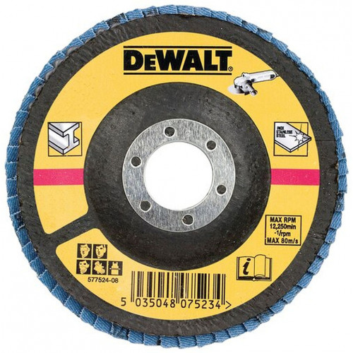DeWALT DT3309-QZ Lamellás csiszolótárcsa 125 mm x 22,2 mm 60 g - lapos