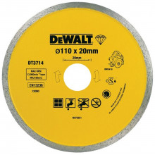 DeWALT DT3714-QZ Vizes-száraz Gyémánt vágótárcsa 110 x 20 x 5 mm (DWC410)