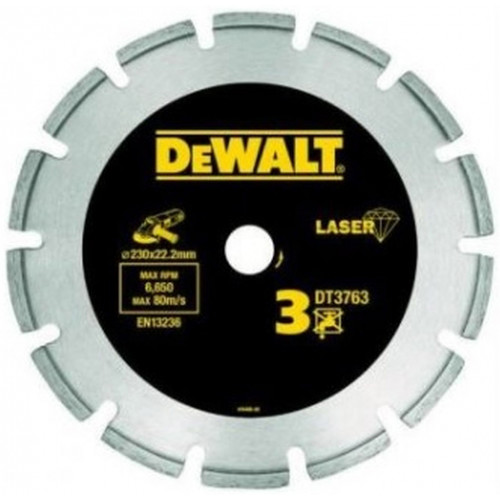 DeWALT DT3761-XJ tárcsa kemény anyagokhoz és gránithoz, száraz vágáshoz, 125 mm
