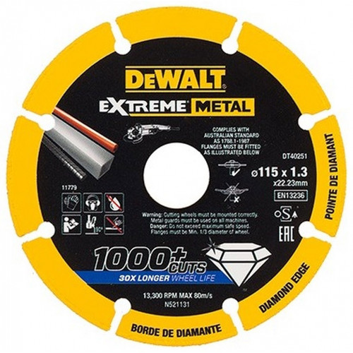 DeWALT DT40251-QZ Gyémánt penge Extreme 115 x 22,2 mm