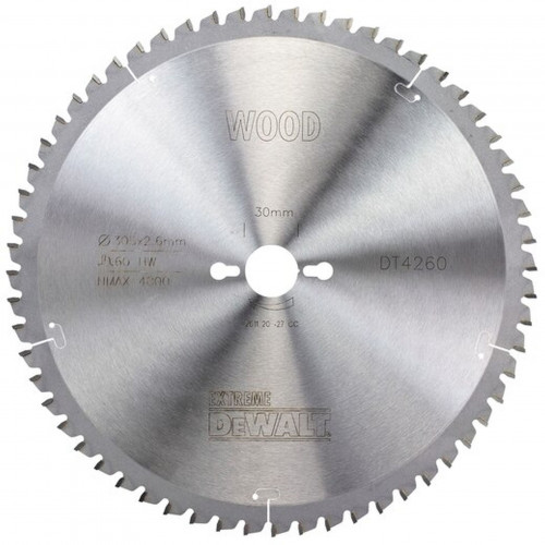 DeWALT DT4260-QZ Extreme Körfűrészlap állványos fűrészekhez 305x30mm, 60 fog, WZ -5°