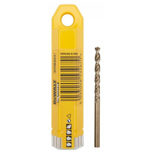 DeWALT DT4939-QZ Cobalt fémfúrószár, HSS, 8,5x117mm 10 db.