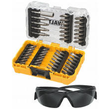 DeWALT DT70703-QZ Bitkészlet biztonsági szemüveggel 47db