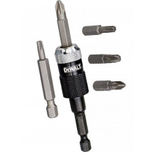 DeWALT DT71514-QZ bitkészlet (6 db) / gyorskioldó adapter + 25 mm-es
