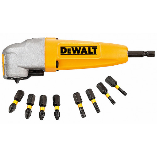 DeWALT DT71517T-QZ Sarokcsavarozó csatlakozó+csavarozó készlet IR Torziós