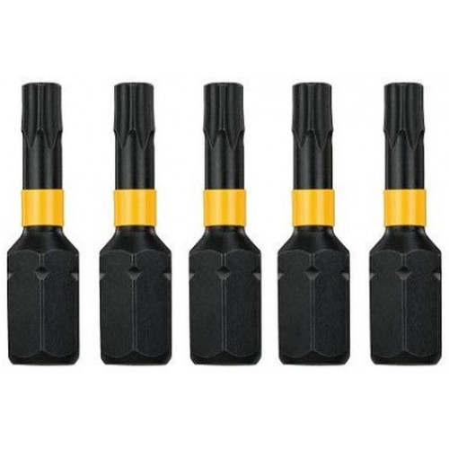 DeWALT bitkészlet EXTREME TORSION T 20, 25 mm, 5 db DT7381T