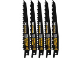 DeWALT DT99554-QZ Extreme Runtime Kardfűrészlap, 152 mm, 4.2-6.36 TPI, 5db