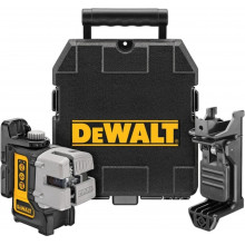 DeWALT DW089K-XJ Vonallézer (360° + keresztlézer) kofferben
