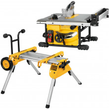 DeWALT DWE7485RS-QS Asztali körfűrész (1850W/210mm) + DE7400 állvány