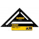 DeWALT DWHT25228-0 tetőfedő derékszögű háromszög vonalzó, 30 cm