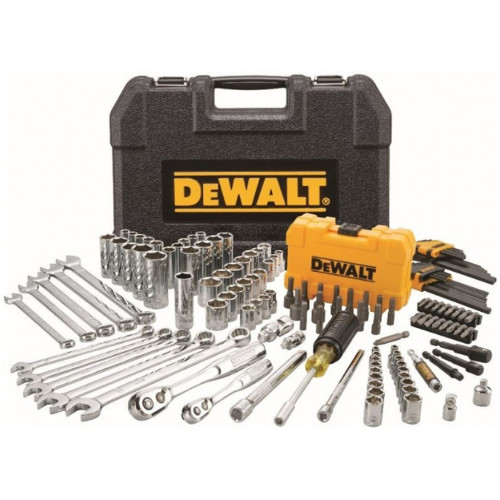 DeWALT DWMT73802-1 142 db-os 1/4" és 3/8"-os hajtású mechanikus szerszámkészlet DeWALT DWMT73802-1 142 db-os 1/4" és 3/8"-os hajtású mechanikus szerszámkészlet