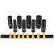 DeWALT DWMT86090-0 8 részes 1/2" hosszított dugókulcs készlet