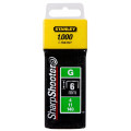 STANLEY 1-TRA706T Tűzőkapocs G típus, ipari - 10 mm 1000 db