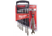 Milwaukee 4932464993 Csillag-villáskulcs készlet racsnis MAX BITE 7 részes