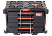 Milwaukee PACKOUT 4 Fiókos tároló láda 4932493189
