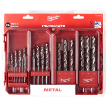 Milwaukee ThunderWeb HSS-G Fémfúrószár készlet, 25 db 4932493870
