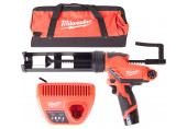 Milwaukee M12 PCG 310C-201B Akkus tömítőanyag (310ml/12V/1x2,0Ah) 4933441655
