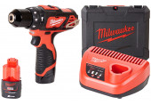 Milwaukee M12 BPD-202C Akkus szuperkompakt ütvefúró-csavarozó (12V/2x2,0Ah) 4933441940