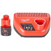 Milwaukee M12 NRG-201 Akkumulátor és töltő szett 4933451900
