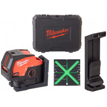 Milwaukee M12 CLLP-301C Zöld keresztlézer ponttal, akku nélkül 4933478101