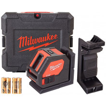 Milwaukee CLL-C Zöld keresztlézer (alkáli elemes), koffer 4933478753