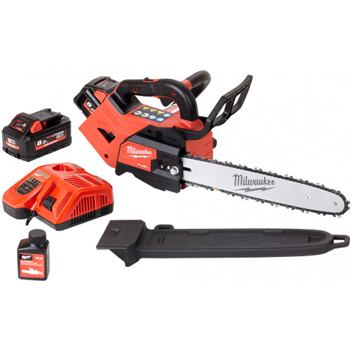 Milwaukee M18 FTHCHS35 -802 akkus láncfűrész (18V/ 2x 8Ah/35cm) 4933479589