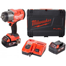 Milwaukee FHIW2F12-502X akkus ütvecsavarozó M18 (1/2"/18V/2x5,0Ah)kofferben 4933492783