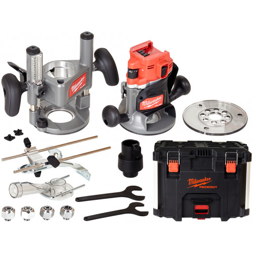 Milwaukee M18 FUEL FR12KIT-0P akkus marógép 12 mm (akkumulátor és töltő nélkül) 4933493305 Milwaukee M18 FUEL FR12KIT-0P akkus marógép 12 mm (akkumulátor és töltő nélkül) 4933493305