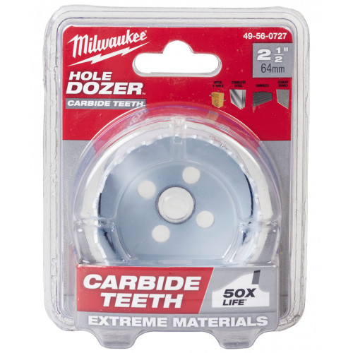 Milwaukee Hole Dozer Lyukfűrész karbid fogakkal TCT (64mm) 49560727