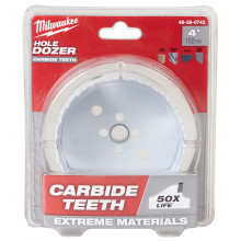 Milwaukee Hole Dozer Lyukfűrész karbid fogakkal TCT (102mm) 49560742