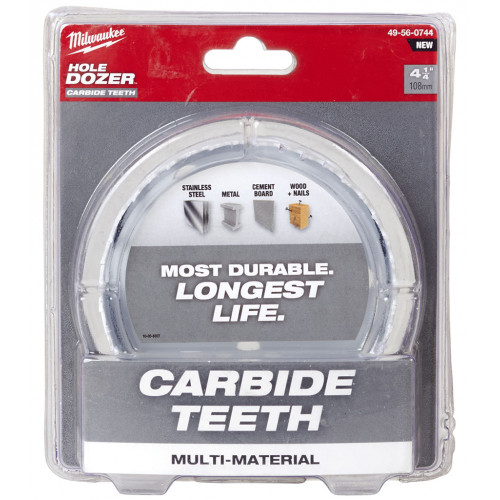 Milwaukee Hole Dozer Lyukfűrész karbid fogakkal TCT (108mm) 49560744