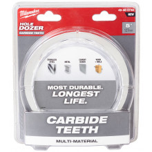 Milwaukee Hole Dozer Lyukfűrész karbid fogakkal TCT (127mm) 49560748