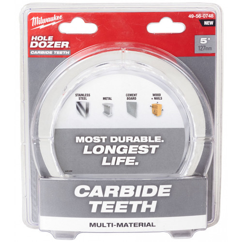 Milwaukee Hole Dozer Lyukfűrész karbid fogakkal TCT (127mm) 49560748