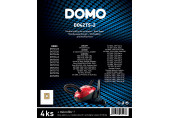 DOMO Porszívózsák 4 db DO42TS-2