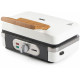 DOMO Szendvicssütő – Grill – Gofrisütő – 3 az 1-ben (1100 W), fehér DO9277C
