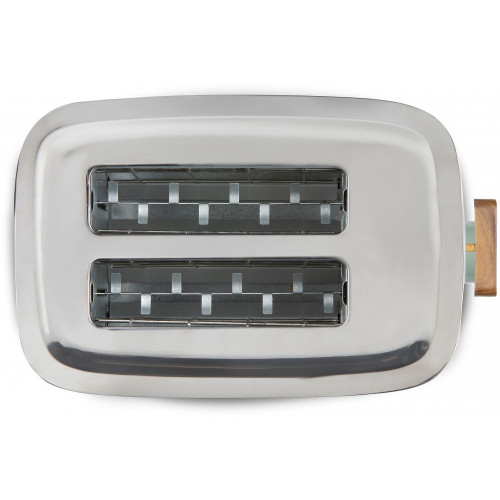 DOMO WOOD YOU Kenyérpirító 2 szelethez, 1000 W, zöld DO973T