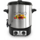 DOMO Rozsdamentes befőzőautomata - műanyag csap (27 l / 2000W) DO42323PC