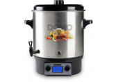 DOMO Rozsdamentes befőzőautomata LCD kijelzővel - műanyag csap (27l/2000W) DO42328PC
