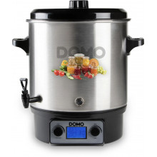 DOMO Rozsdamentes befőzőautomata LCD kijelzővel - műanyag csap (27l/2000W) DO42328PC