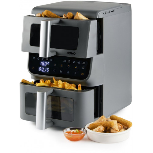 DOMO Dupla forrólevegős sütő 3,5+6,5 l DO550FR