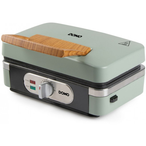 DOMO Szendvicssütő / Grill / Gofrisütő 3in1, zöld DO9276C DOMO Szendvicssütő / Grill / Gofrisütő 3in1, zöld DO9276C