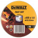DeWALT DT3507 fém vágókorng 125x1,0mm, 10 db