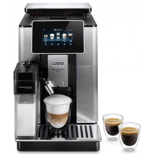 KIÁRUSÍTÁS DeLonghi PrimaDonna Soul Automata kávéfőző ECAM 610.75.MB KIPRÓBÁLT