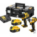 DeWALT DCK2062M2T Akkus fúrócsavarozó DCD709 és ütvecsavarozó DCF809 (18V, 2x4,0Ah) TSTAK