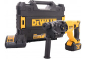 DeWALT DCH133M1-QW Akkus fúrókalapács SDS-Plus XR (2,6J/18V/1x4,0Ah) Tstak